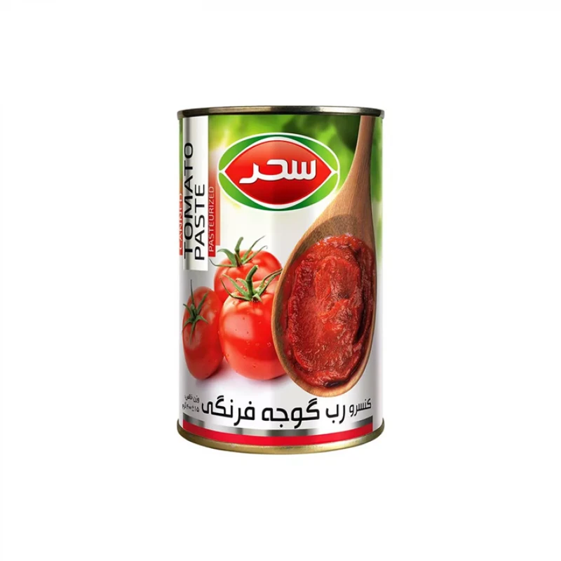 سحر رب گوجه فرنگی قوطـــــی 400 گرمی ایزی اپن