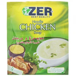 زر سوپ مرغ و ورمیشل