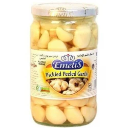 امتیس ترشی سیر مروارید700گ شیشه