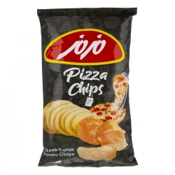 چیپس  برگه ای پیتزا متوسط 65گ مزمز
