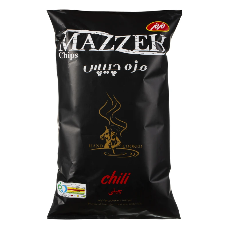 مزه چیپس چیلی متوسط 65گ مزمز
