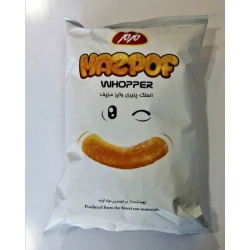 اسنک طلایی پنیری متوسط 65گ مزپف