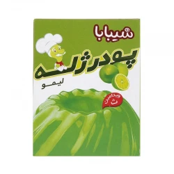 پودرژله لیمو شیبابا پاکت gr100