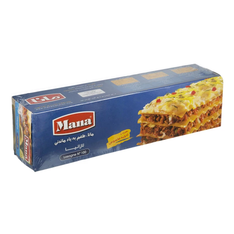 مانا لازانیا ٣٠٠ گرم ١٠٠N