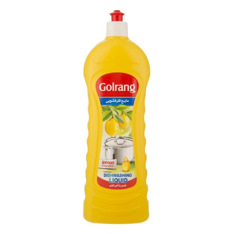 گلرنگ مایع ظرفشویی لیمو حاوی صابون مایع 1000 گرمی