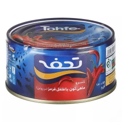 تحفه تن ماهی فلفلی 180 گرمی