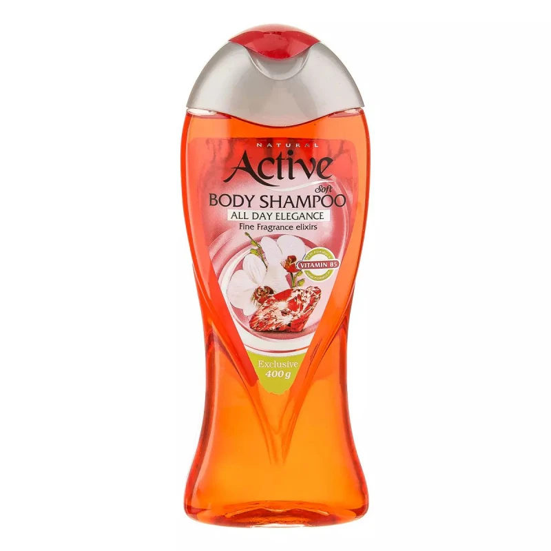 شامپو بدن 400 گرمی قرمزاکتیو