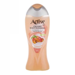 شامپو بدن هلو وبادام  400 گرمی اکتیو