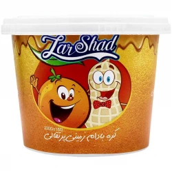 کره بادام زمینی پرتقالی زرشاد230g