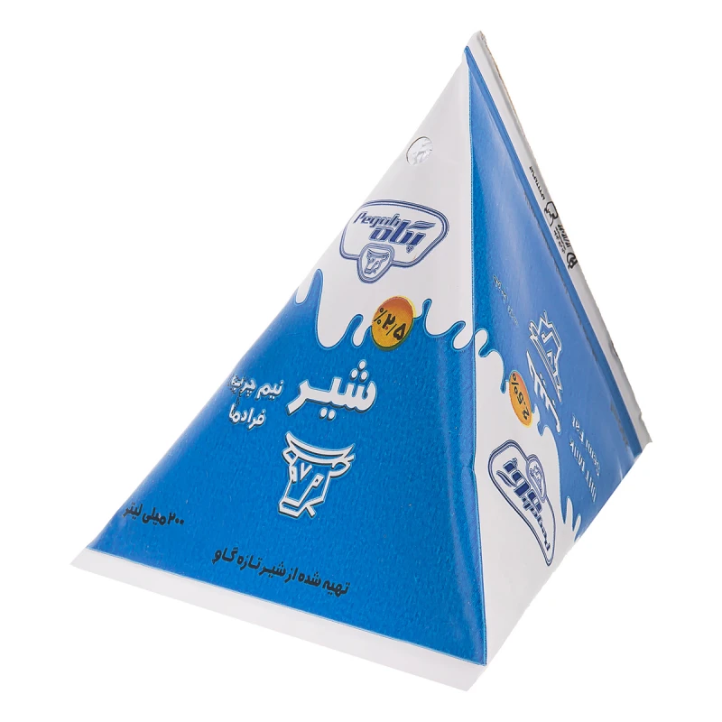 پگاه شیر سه گوش 200 میل