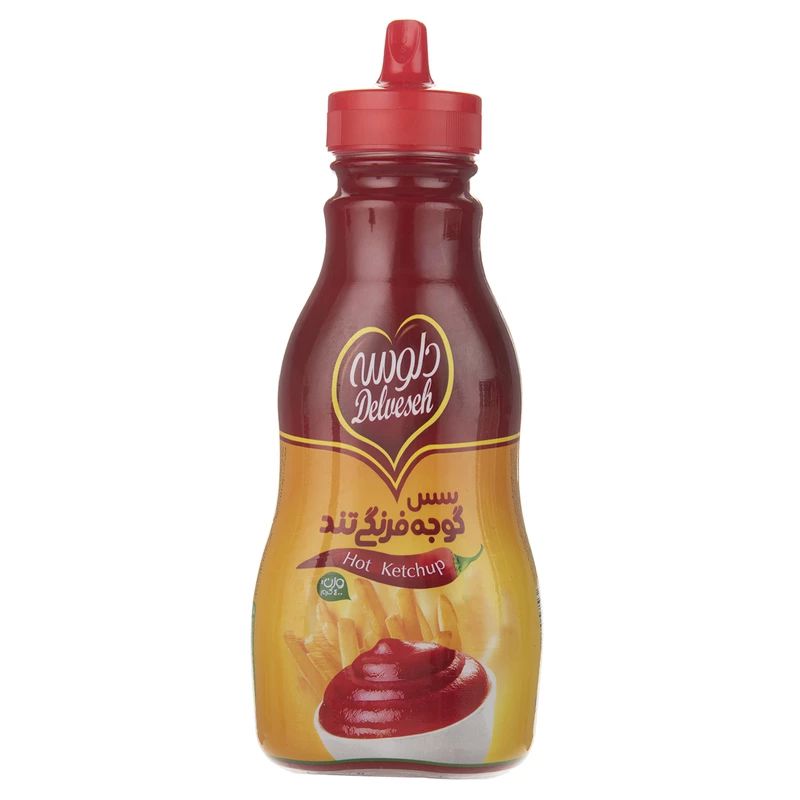 دلوسه سس گوجه فرنگی تند 430گ