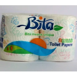 بی تا دستمال دلسی گلدار دو قلو