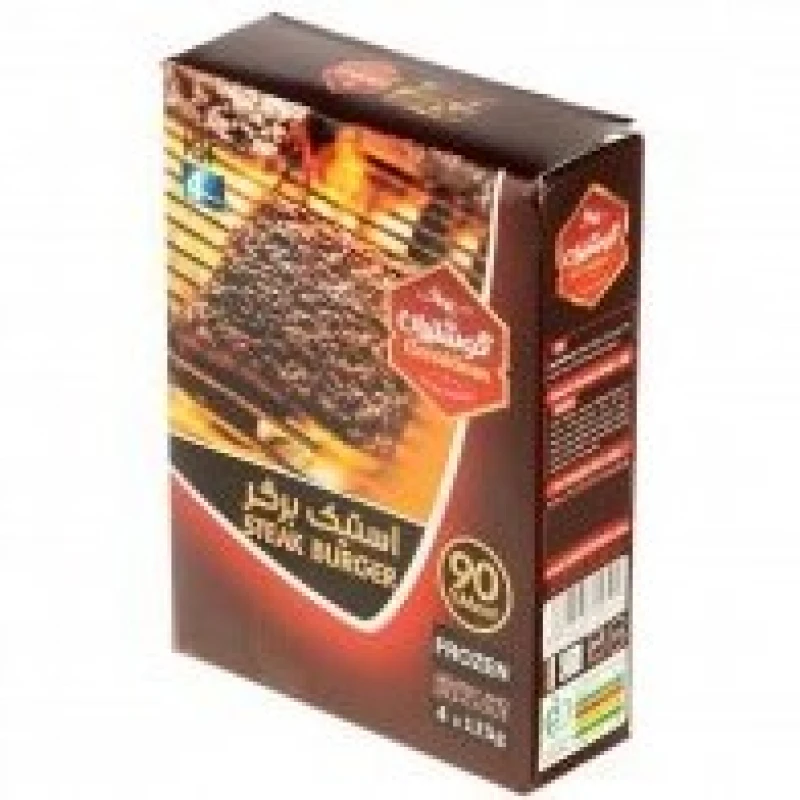 گوشتیران استیک برگر 90% 500گ