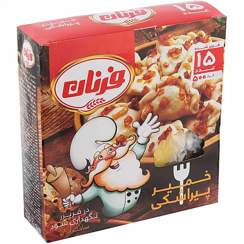 فر نان خمیر پیراشکی منجمد 500گ