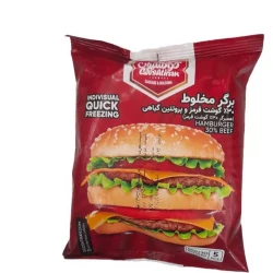 گوشتیران همبرگر مخلوط 30%