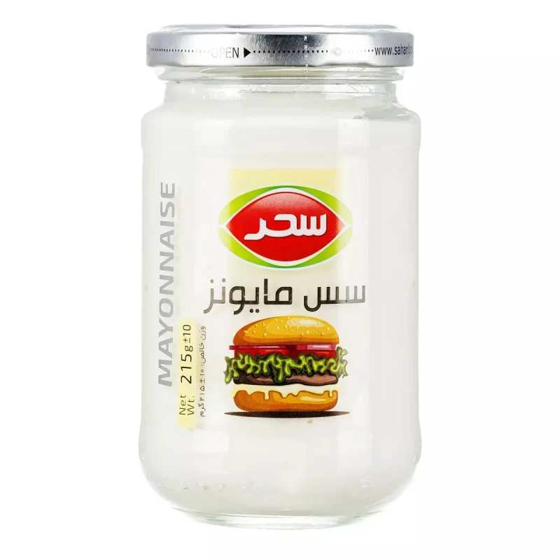 سحر سس مایونز  215 گ شیشه