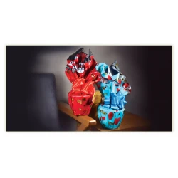 آنیش شکلات کادویی LOVE قرمز (گلدانی)