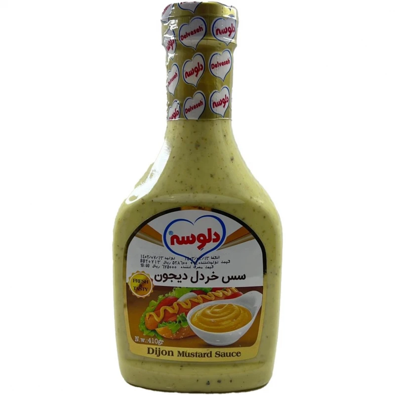 دلوسه سس خردل دیجون 410گ