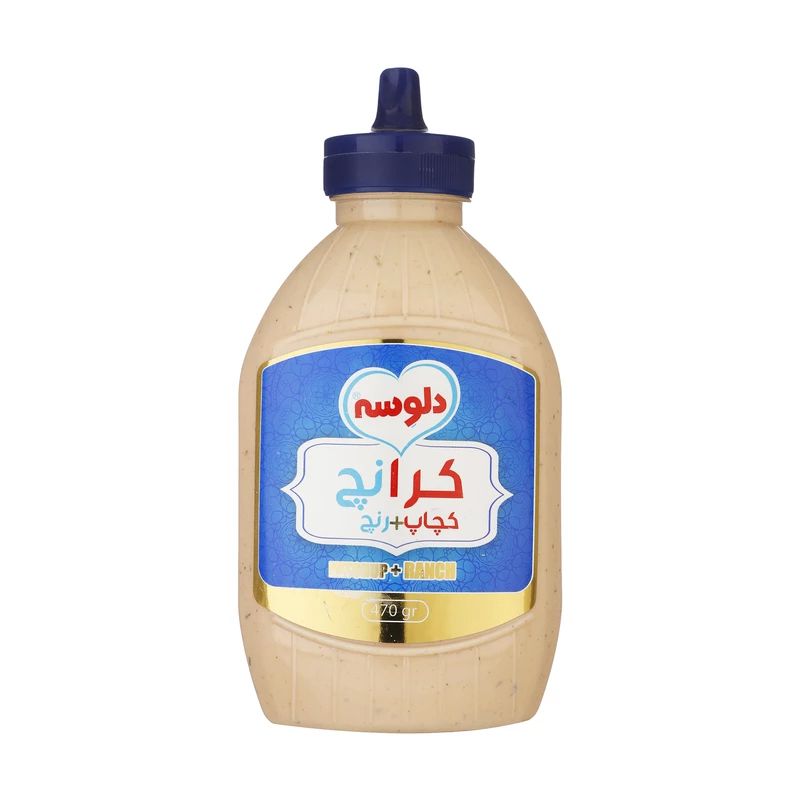 دلوسه سس کرانچ 425گ