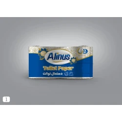 آلینوس دستمال توالت 2 قلو