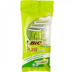 بیک سه تیغه پیور سبز بسته 3 عددی