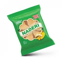 نادری کلوچه چتری با مغزی موزی 65گ