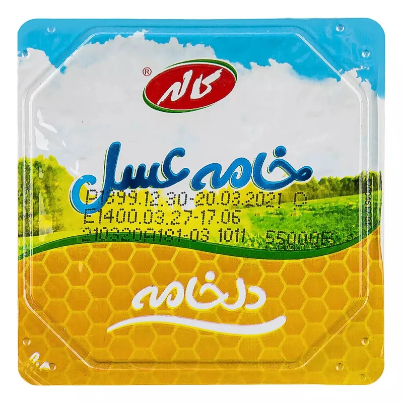 کاله دلخامه خامه عسلی 100گ