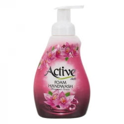 مایع دستشویی فوم دیاموند اکتیو 500گ صورتی