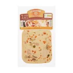 گوشتیران وکیوم کالباس 60% مرغ و قارچ