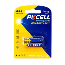 EXTRA باطری نیم قلمی کارتی 2 عدد PKCELL