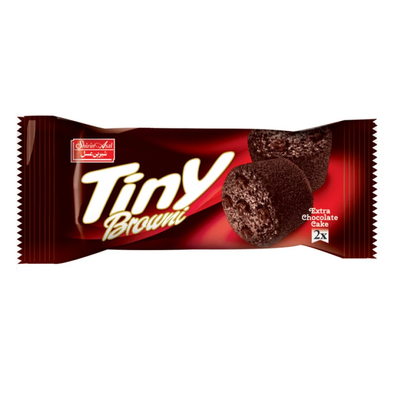 شیرین عسل کیک براونی کاکائو کارامل 60گ 4436