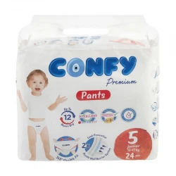 کانفی پوشک بیبی پریمیوم شورتی 20*5 سایز 5